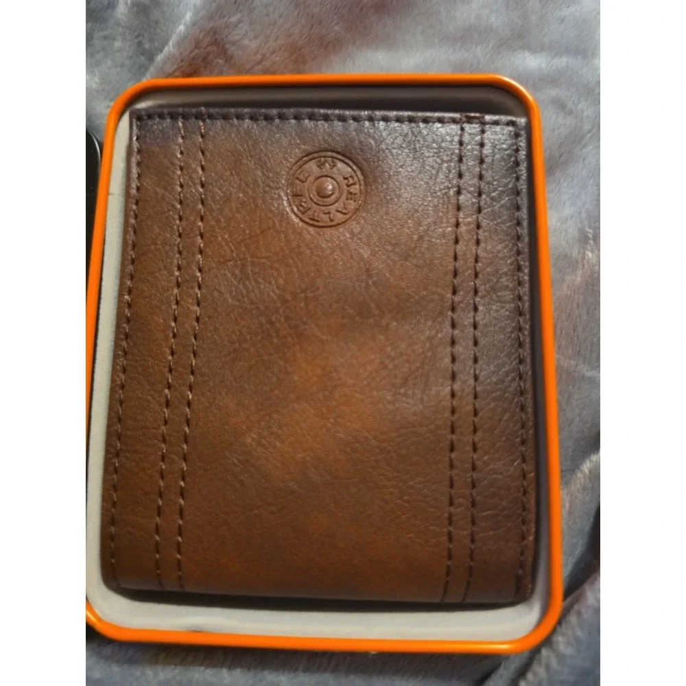 Realtree Leather , Tin Gift Box‎ Canvas Leather Trim